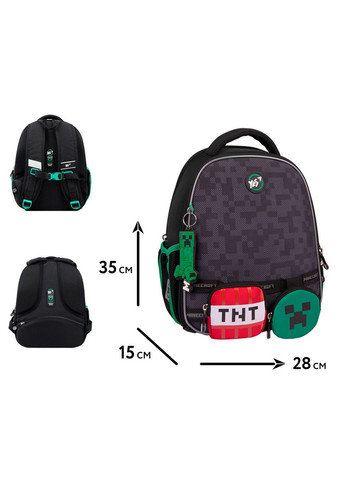 Рюкзак каркасний H-100 Minecraft World () Yes 559860 (348057253)