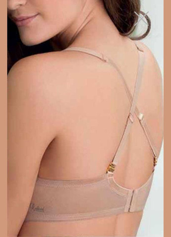 Бежевый бюстгальтер с гладкой чашкой leilive 7100 лейлив размер 70д. Leilieve полиамид