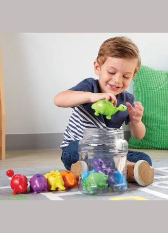 Учебный набор "Соответствующие динозавры" Snap-n-Learn Matching Dinos Learning Resources (346392004)