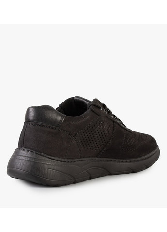 Черные демисезонные кроссовки мужские бренда 9200594_(1) ModaMilano