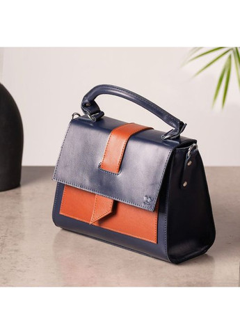 Женская кожаная сумка Ester сине-коричневая The Wings (348358763)