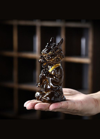 Фигурка для чайной церемонии ZBY-2407304 Мастер Шэньлун Gold меняющая цвет от горячей воды 3шт Lesko (349729884)