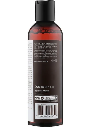 Najel Тонік з лимоном і алое вера Facial Toner Lemon & Aloe Vera 200ml (2-941477) — Крем, (380137431)
