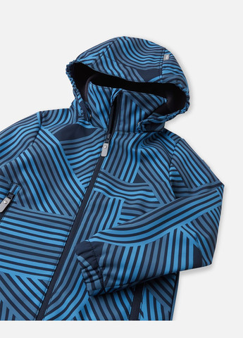 Темно-синяя демисезонная куртка softshell Reima Kuusela