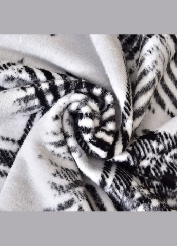 Плед покрывало Kassandra евро 200x220 см см черный натуральный хлопок IDEIA (334727031)