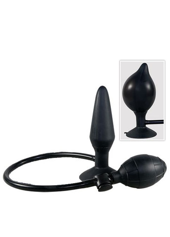 Анальный расширитель True Black inflatable Analplug CherryLove You2Toys (282710826)