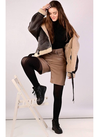 Зимние ботинки женские зимние черные No Brand без декора из искусственной кожи