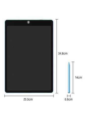 Графічний планшет для малювання Writing Tablet 16" Blue (FR050644) No Brand (330779141)