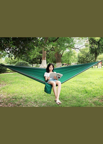 Гамак туристичний підвісний 270x140 см чорний із синім (Н051061) CamP (349844258)