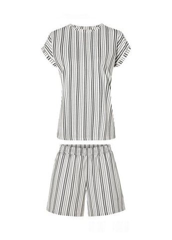 Комбинированная всесезон пижама женская костюм для дома футболка + шорты Esmara