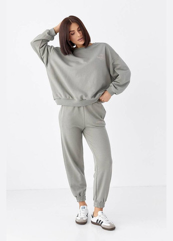 Женский спортивный костюм с джогерами и свитшотом Lurex Спортивный костюм (334016716)