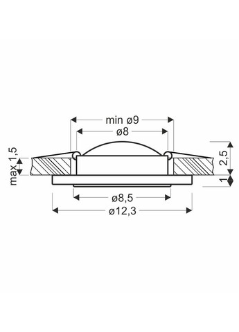 Точечный светильник SSP-29 (2203171) Candellux (361312870)