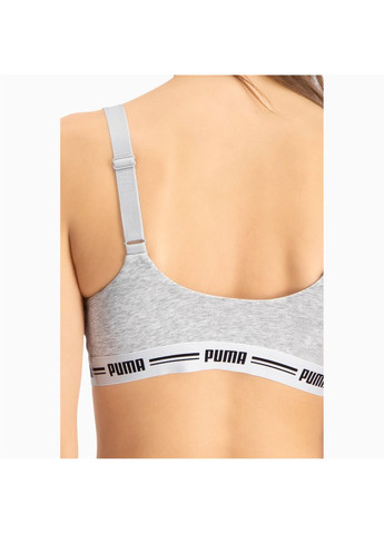 Сірий бра women's padded bra 1 pack Puma