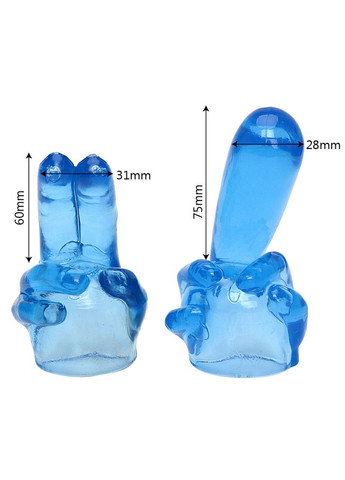 Насадка на вибромассажера вибратора LoveFinger внутренний диаметр 40 mm Focus (303882378)