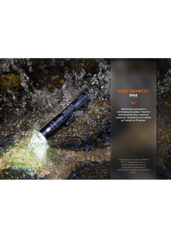 Кишеньковий ліхтарик LD12R 600лм Type-C (Чорний) Fenix (331639290)