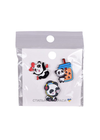 Набір дитячих біжутерних значків та пінів, 10 шт. в асортименті - No Brand CN-117 (371926833)