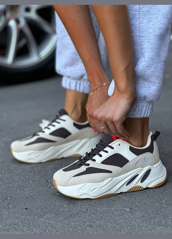 Кроссовки Women коричневые демисезоны (317590227)