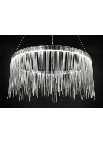 Люстра світлодіодна підвісна LED світильник для квартири на стелю ледве 26731 Хром 50-120х60х60 см. Sunnysky (335975684)