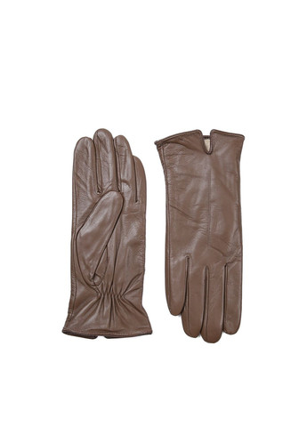 Рукавички сенсорні жіночі шкіра коричневі УНА LuckyLOOK 927-834 (362354604)