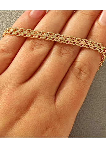 Позолочений Ланцюжок 45см, 50см + Хрестик + Браслет 20.5см, 21см, Позолота No Brand (361222499)