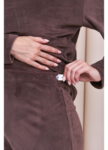 Велюровый костюм для беременных и кормящих домашний цвет капучино Юла мама (363620712)