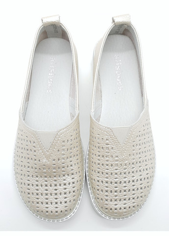Жіночі сліпони бежеві шкіряні AS-15-2 23 см (р) All Shoes (259299496)