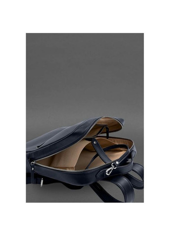 Рюкзак для ноутбука жіночий шкіряний Cooper maxi синій BlankNote (301871546)