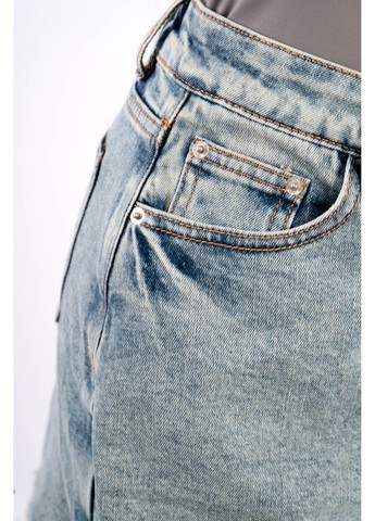 Голубая кэжуал юбка-шорты женские 2037 голубая 346284 Fashion