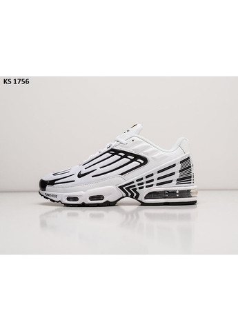 Білі Осінні кросівки чоловічі nike air max plus iii white найк аір макс тн плюс No Brand