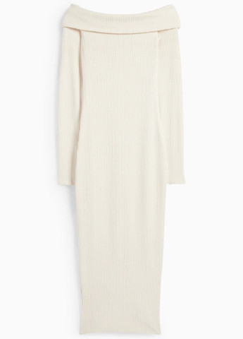 Кремова сукня C&A однотонна
