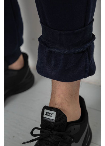 Спортивні штани чоловічі на флісі, колір синій, 244R41748 Ager (365867425)