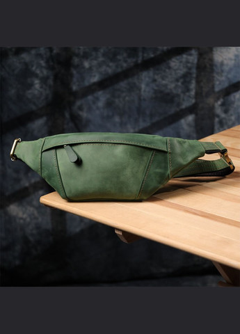 Модна сумка-бананка для чоловіків з натуральної vintage шкіри 23124 Shvigel (332201399)