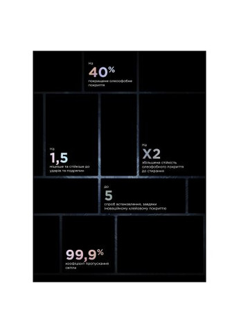 Стекло защитное (ARM86403) ArmorStandart Supreme Plus Black Icon Apple iPhone 17 Pro (366694082)