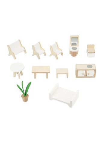 Ігровий набір (J06617) Janod Ляльковий будинок трьоповерховий (364659930)