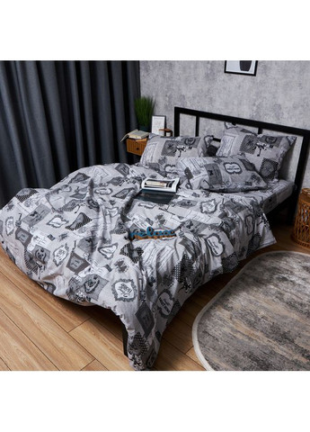 Комплект постельного белья Бязь Gold Люкс «» Полуторный 143х210 наволочки 2х40х60 (MS-820007295) Moon&Star Vintage Keys (356113221)
