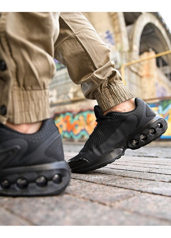 Черные демисезонные мужские кроссовки air black No Brand