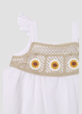 Біла сукня для дівчинки колір білий cb-00274520 Yuki (330223129)