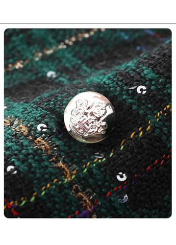 Зеленый демисезонный костюм для девочки жакет +шорты-юбочка юбочный, брючный, с шортами BabyStyle