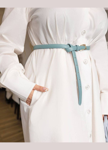 Білий жіноча сукня вільного крою колір білий р.48/50 450345 New Trend