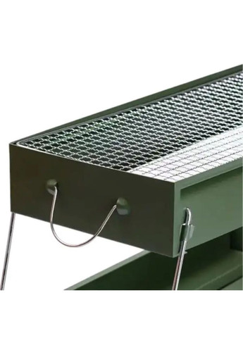 Мангал портативний складаний 51.5×23×25 см з решіткою HP461GR TS Kitchen (353505499)