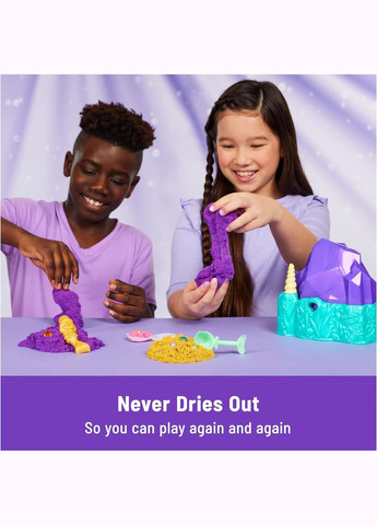 Кінетичний пісок Kinetic Sand Mermaid Crystal Playset Русалка Кристал Spin Master (282964555)