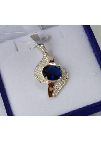 Срібна підвіска з пластинами золота Silver Style (367112945)