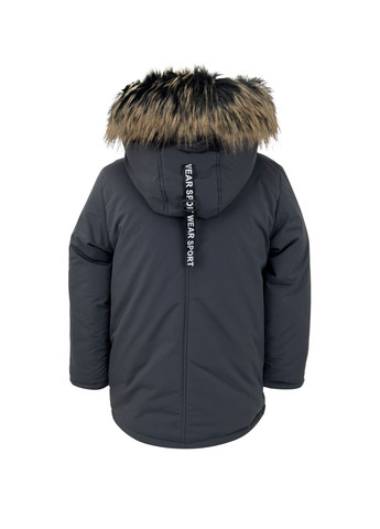 Серая зимняя джаспер No Brand