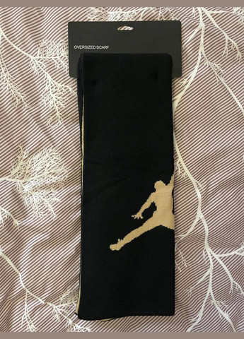 Большой шарф Jordan Nike Air Scarf Black/Beige (313110416)