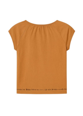 Бежева літня футболка бежевий Kookai