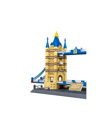 Дитячий конструктор Архітектура Тауерський міст Лондон, The Tower Bridge 1054 деталь (5215) Wange (366036832)