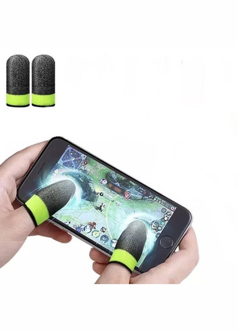 Напальчники геймерские (носки) для игр сенсорные (Pubg mobile/COD/Free fire) 2 шт Серый CHOICE (318453686)