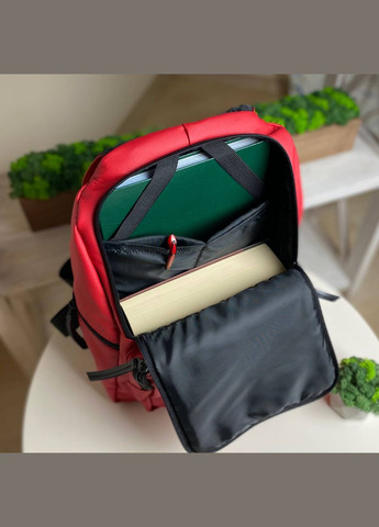 Жіночий червоний рюкзак з екошкіри Love & Live red No Brand (293943092)