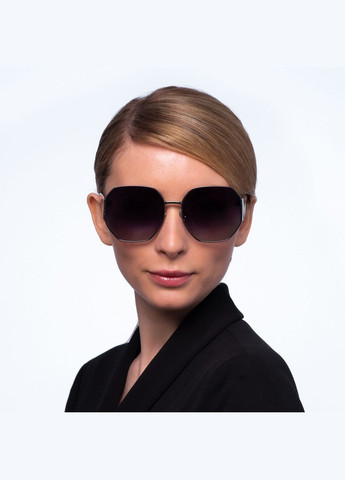 Сонцезахисні окуляри з поляризацією Геометрія жіночі LuckyLOOK 093-935 (289358238)