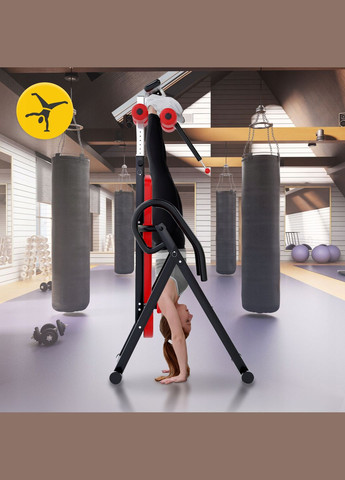 Стіл інверсійний регульований Black/Red (P-5905973401944) 4FIZJO (301906301)